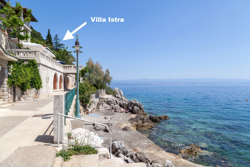 Villa Istra, Mošćenička Draga — mediteranski ambijent